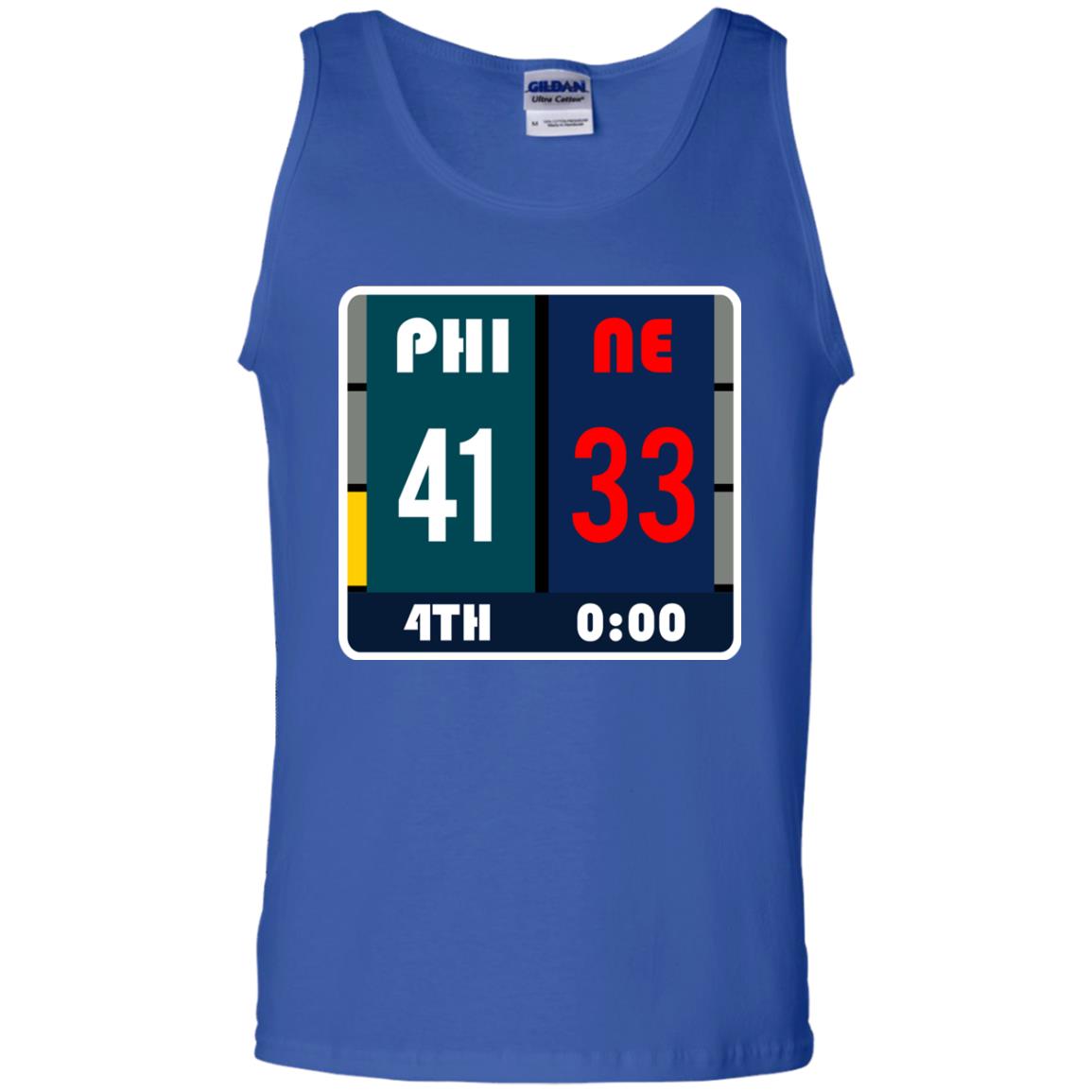 Football Philadelphia T-shirt Eagles Vs New England Royal