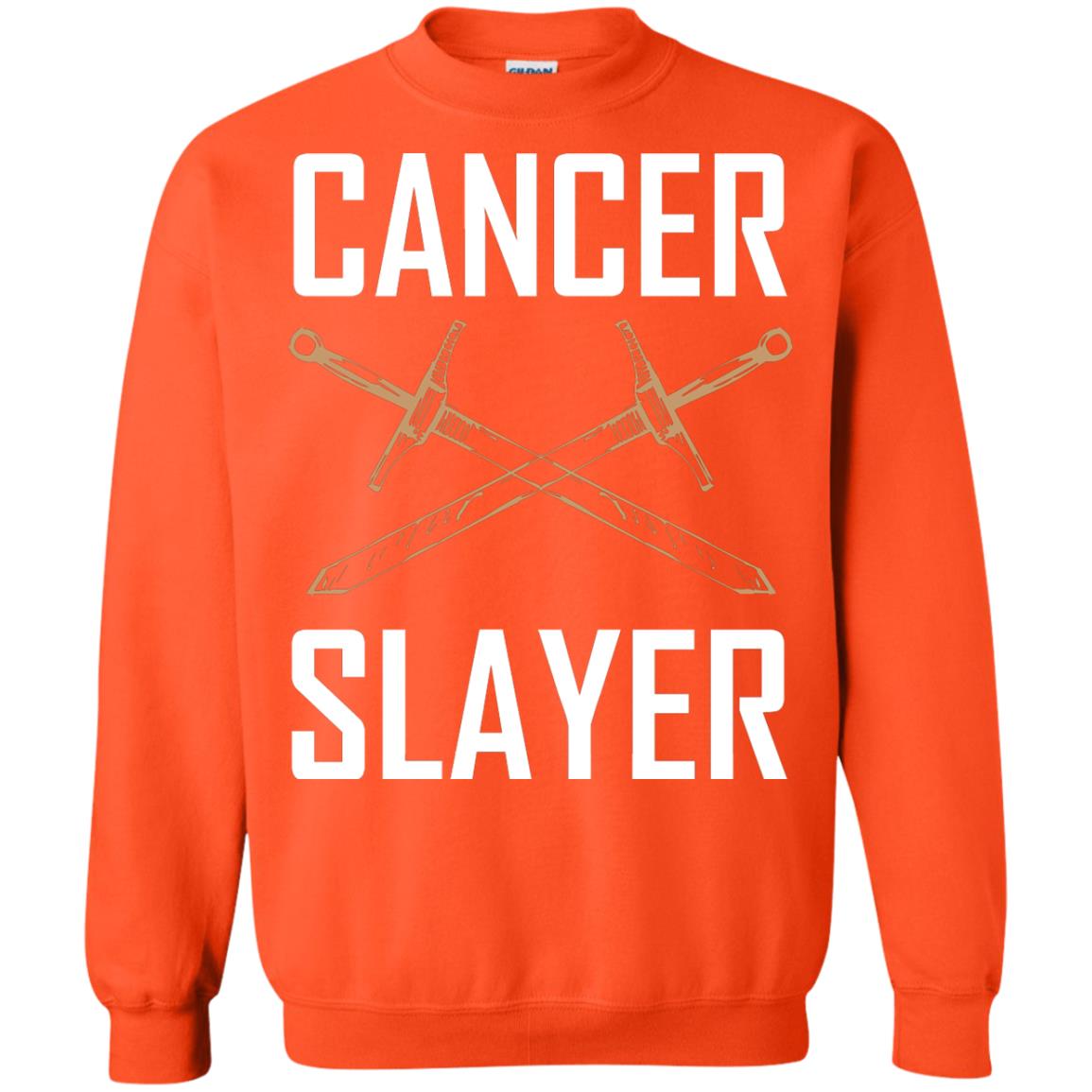 Cancer Slayer Cancer Survivor Shirt Orange