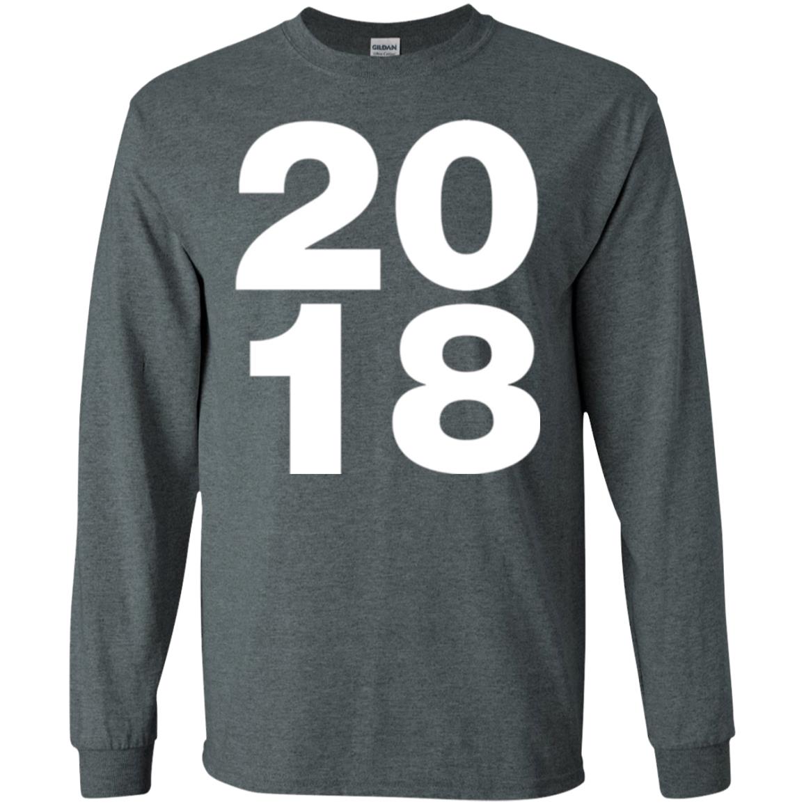 2018 New Year T-shirt Dark Heather