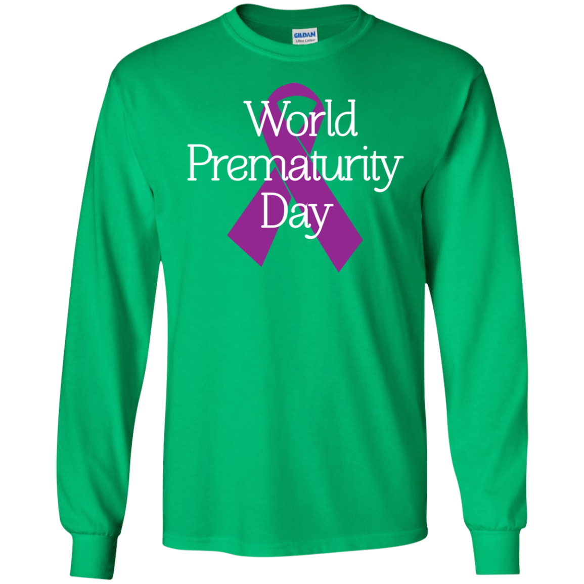 Cancer Awareness T-shirt World Prematurity Day T-shirt Irish Green