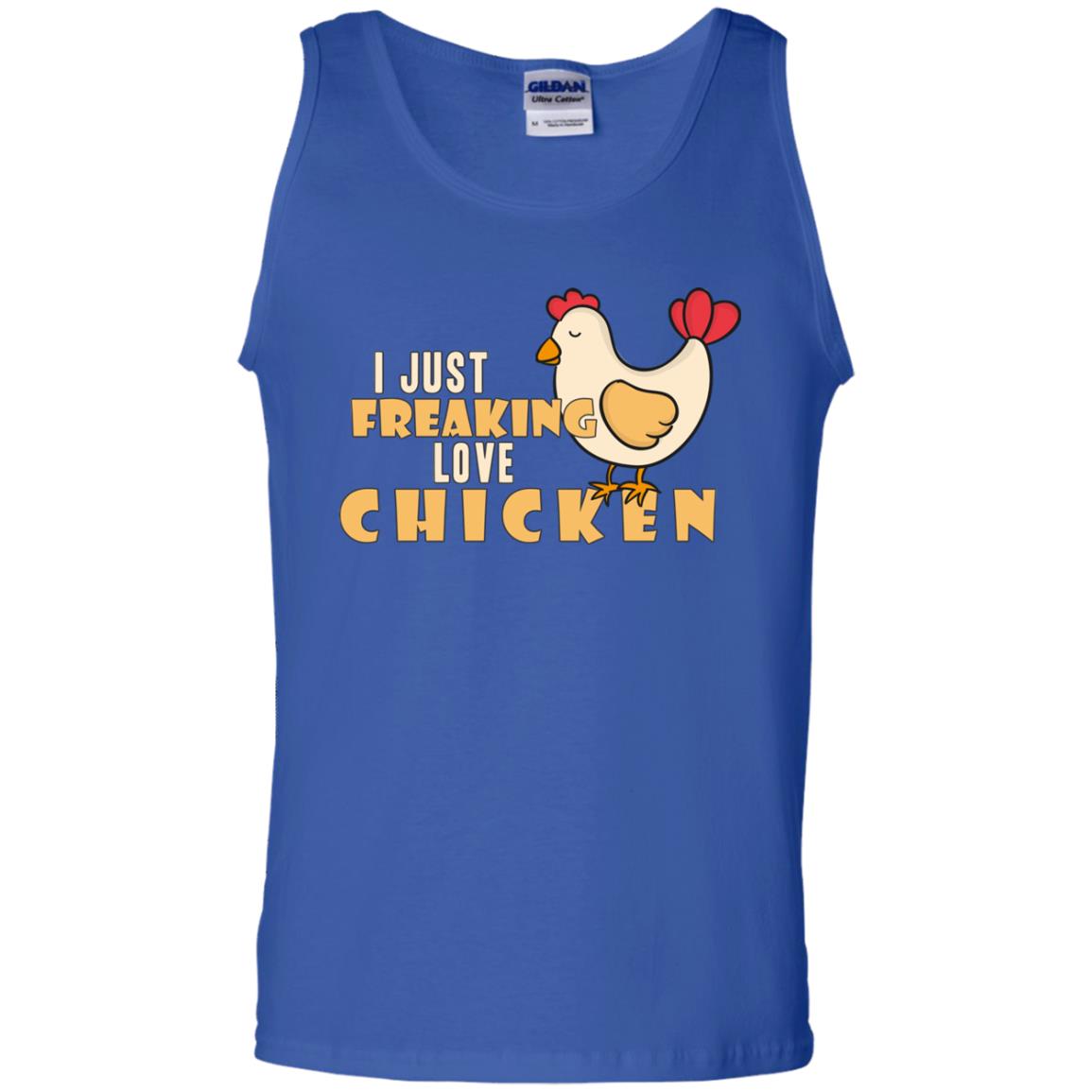 I Just Freaking Love Chicken Shirt Royal