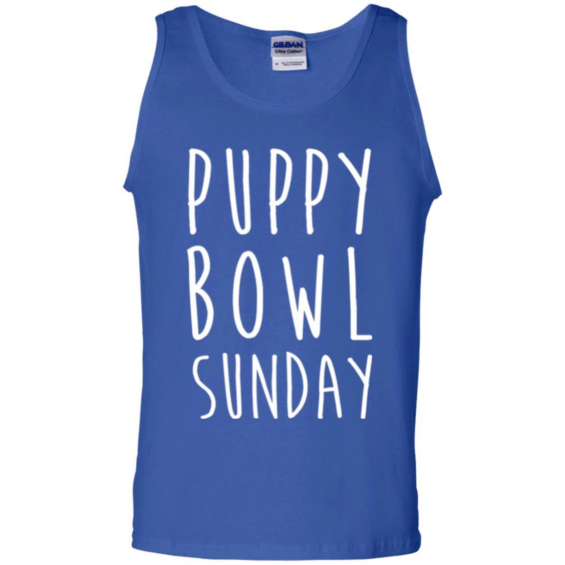 Football Dog Lover T-shirt Puppy Bowl Sunday T-shirt Royal