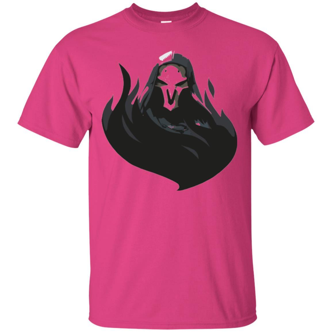 Overwatch Reaper Blossom Spray T-shirt Heliconia