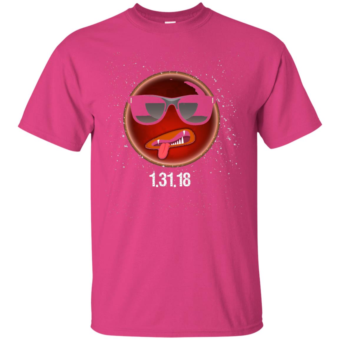 Total Lunar Eclipse T Shirt Funny Astronomy Celestial Meme T-shirt Heliconia