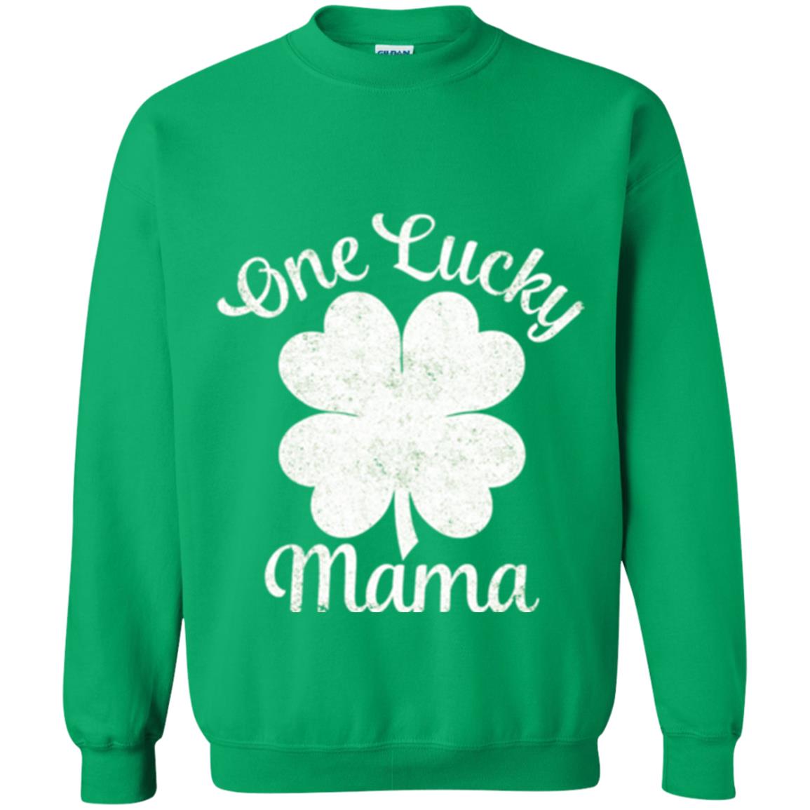 One Lucky Shamrock Mama St. Patrick's Day T-shirt Irish Green