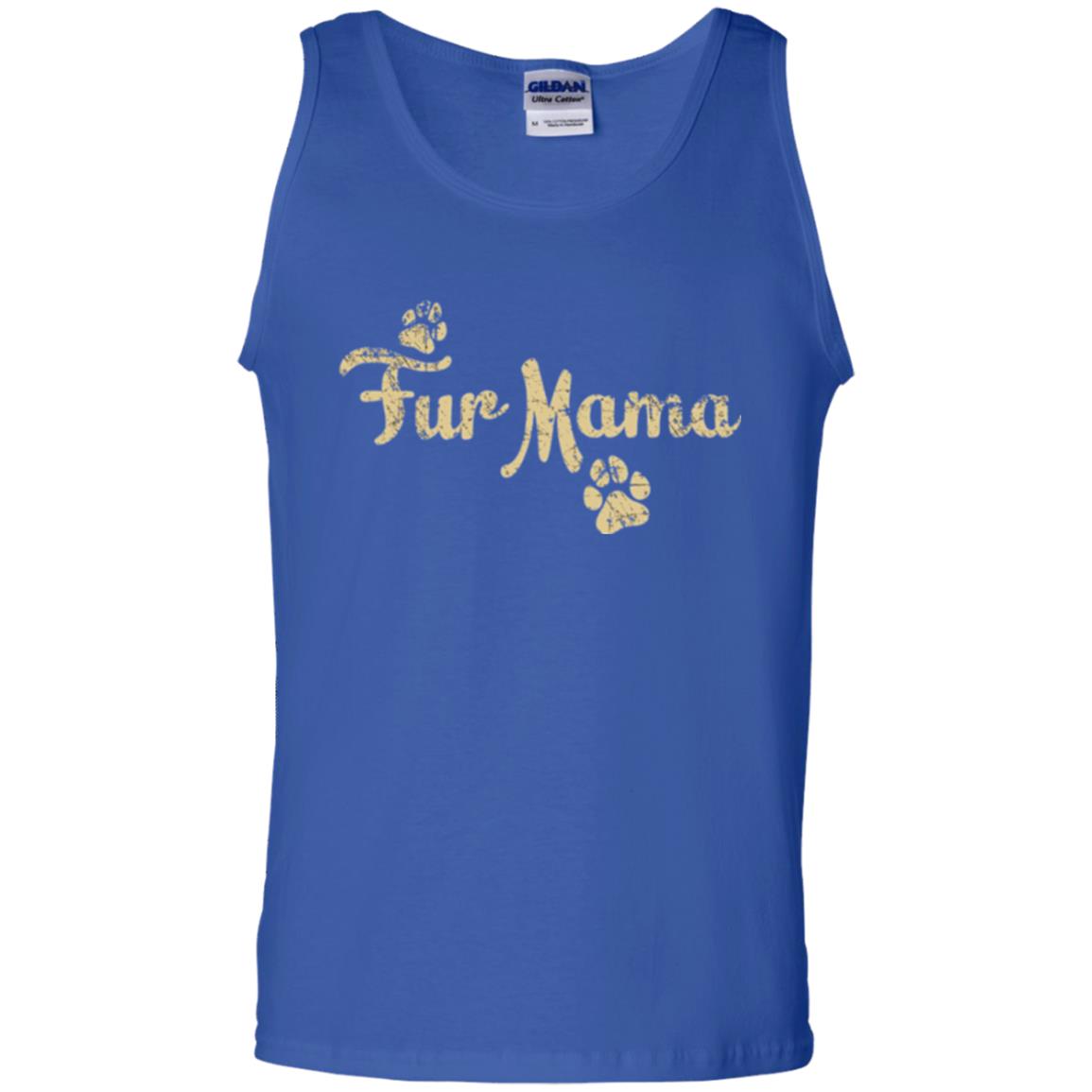 Fur Mama Mommy Love Dog T-shirt Royal