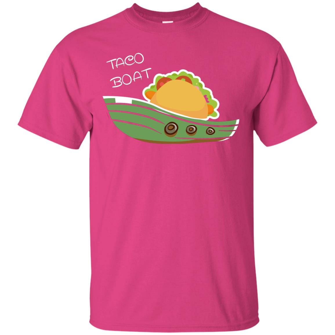 Taco Lovers T-shirt Boat Heliconia