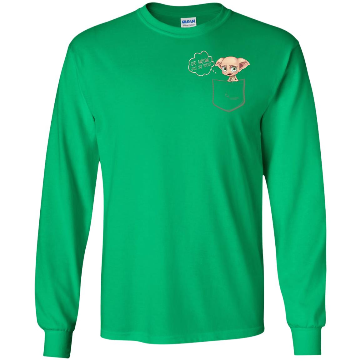 Did Anyone Just Say Socks Dobby In Pocket Shirt Irish Green