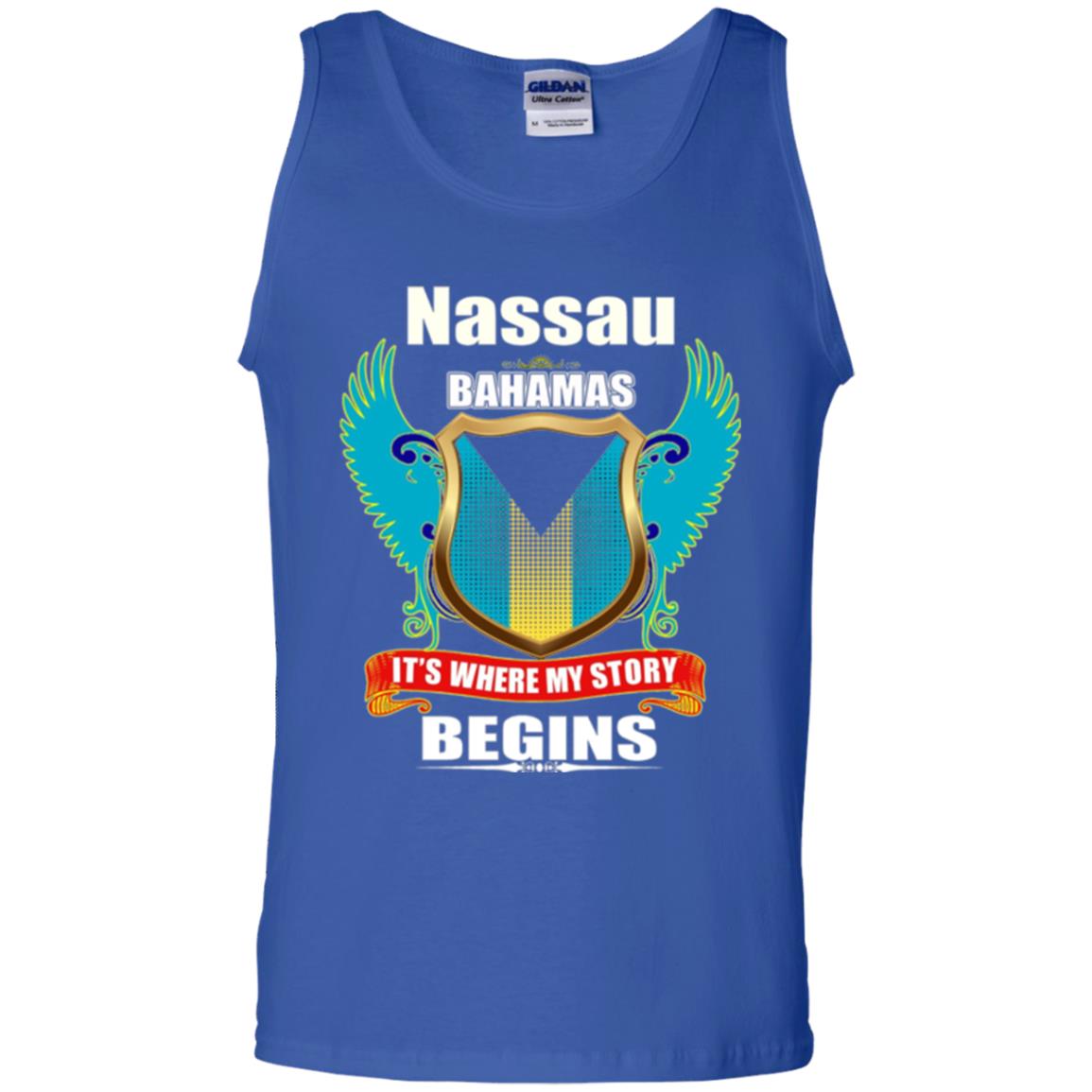Bahamian T-shirt Nassau Bahamas T-shirt Royal