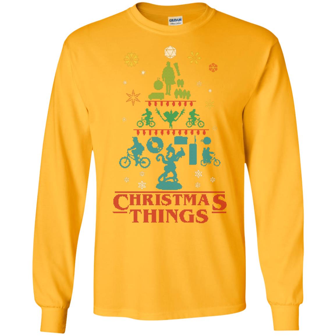 Christmas Things Shirts Gold