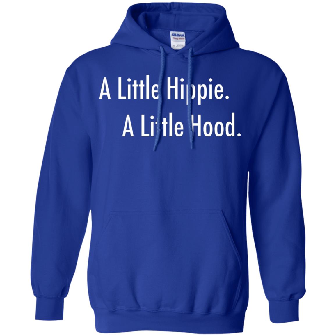A Little Hippie A Little Hood Shirt Royal