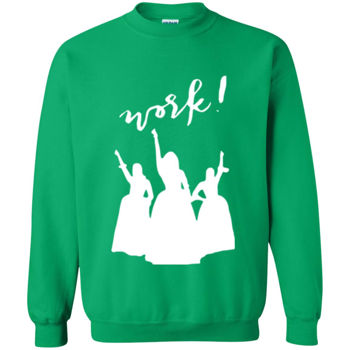 Schuyler Sisters T-shirt Work Irish Green