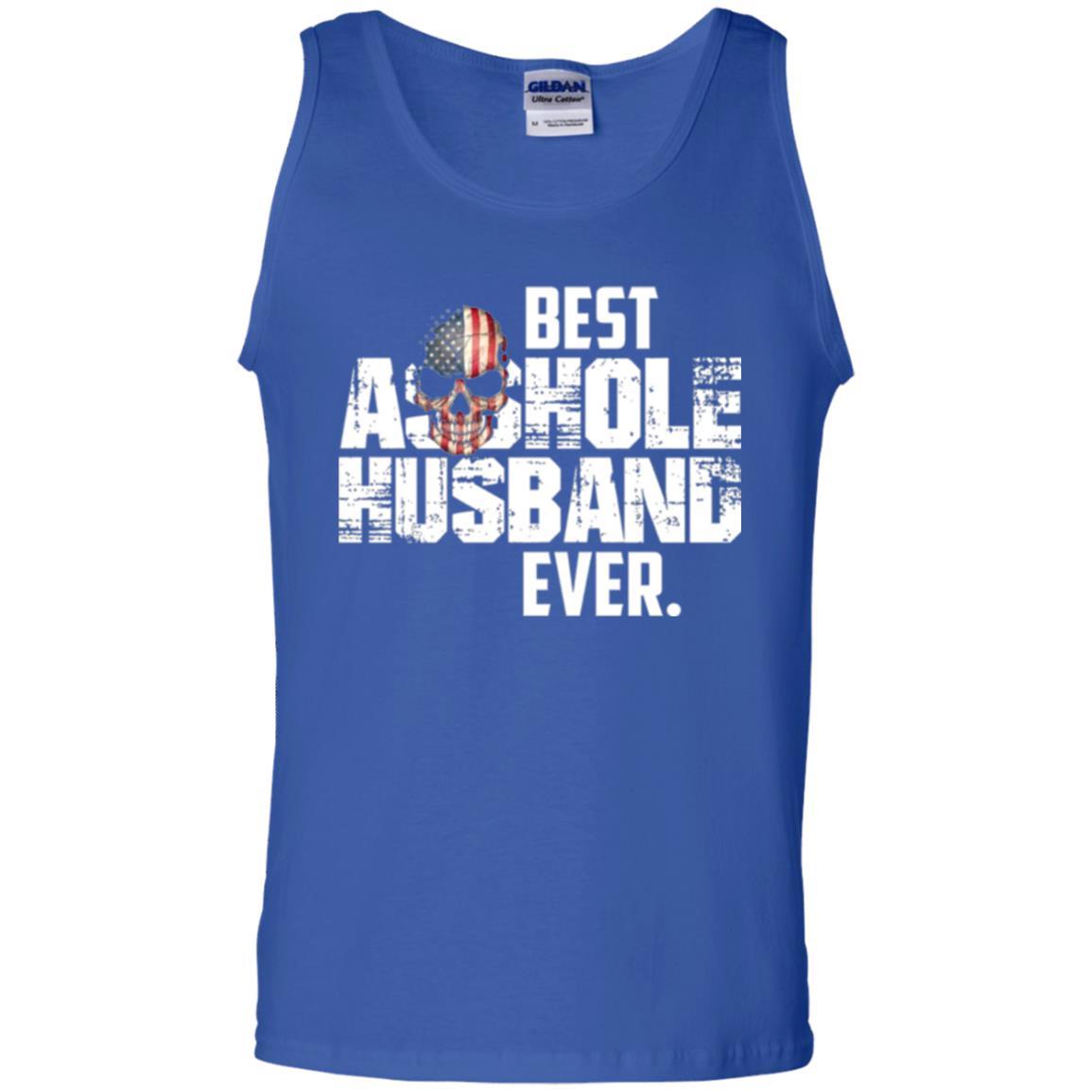 Husband T-shirt Best Asshole Husband Ever T-shirt Royal