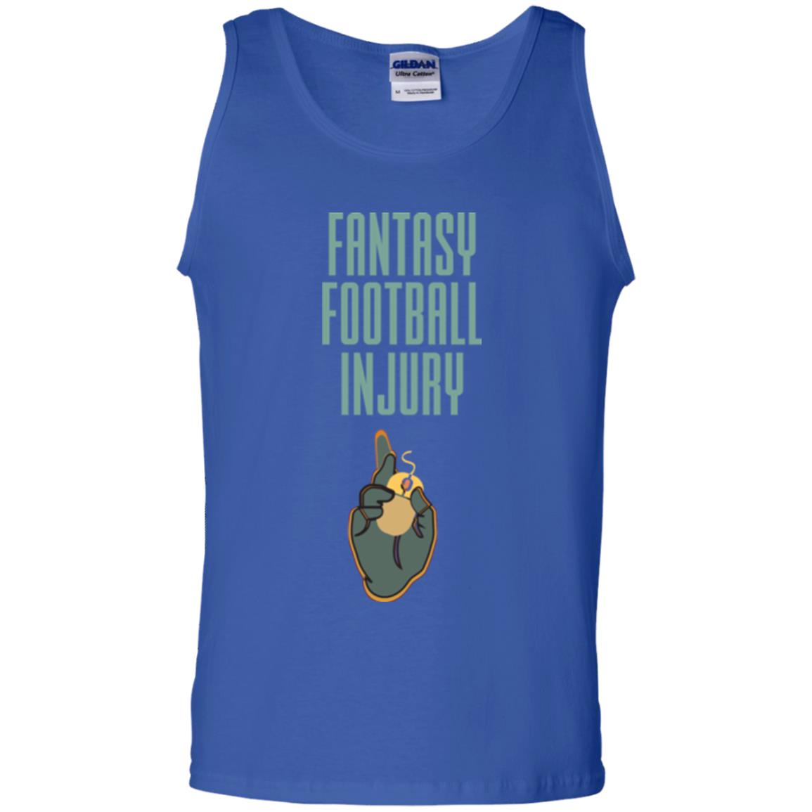 Gamer T-shirt Fantasy Football Injury Royal