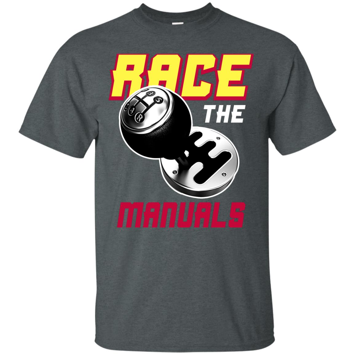 Race The Manuals Racing Shirt Dark Heather