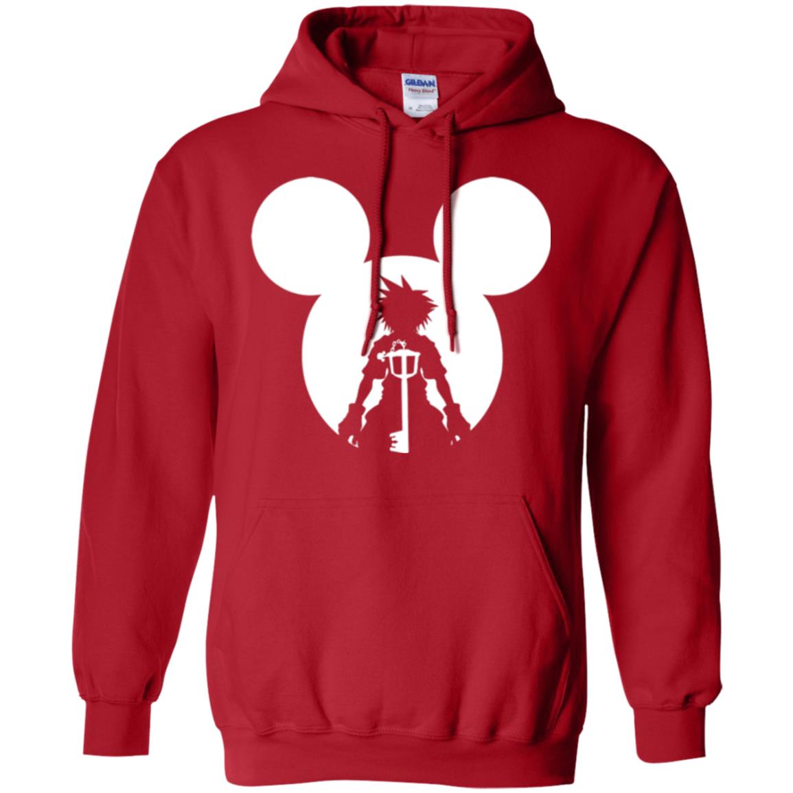 Mickey Lovers T-shirt Disney Kingdom Hearts Red