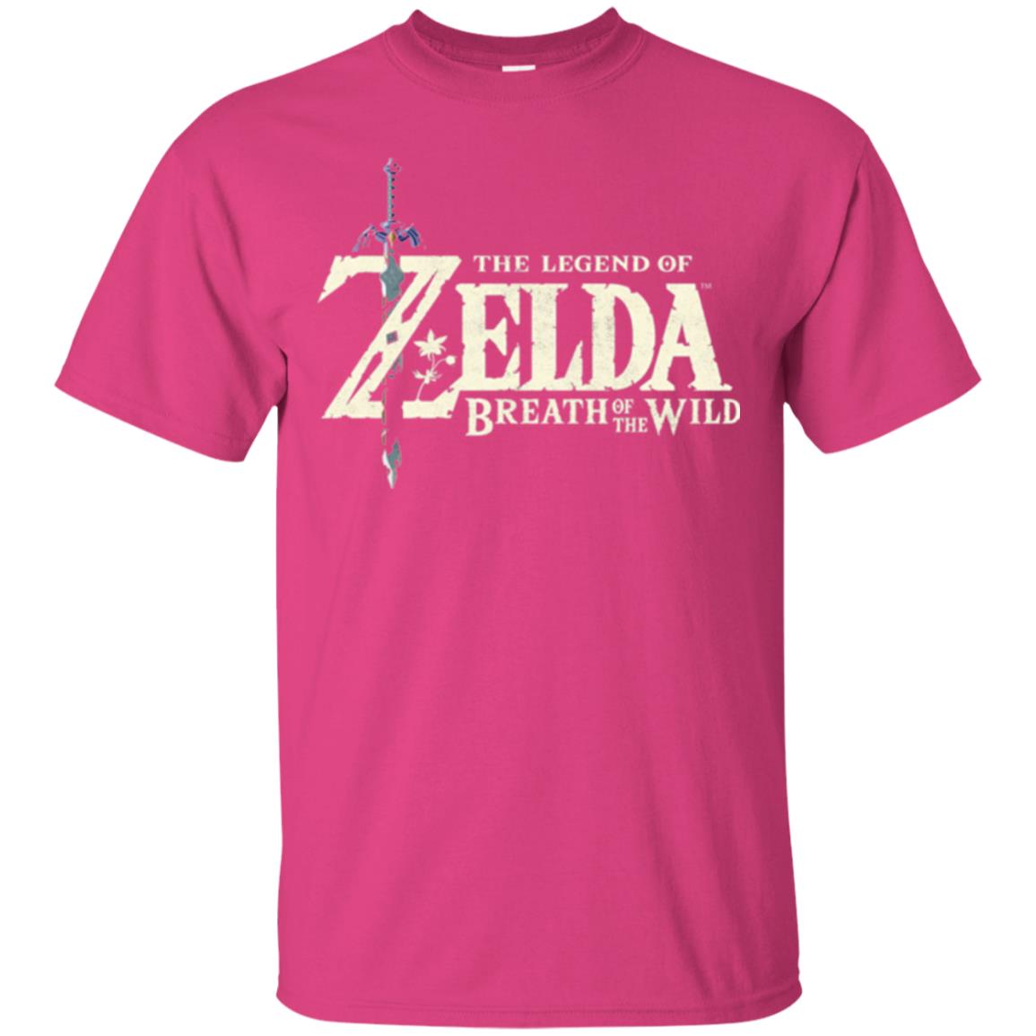 Game T-shirt Nintendo Zelda Breath Of The Wild Heliconia