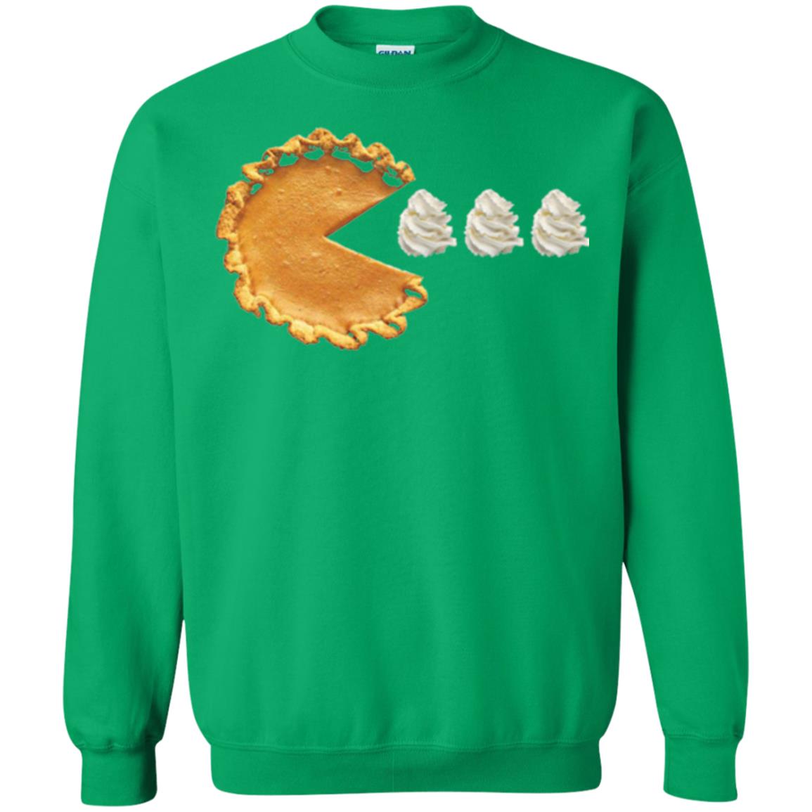 Pumpkin Pie Thanksgiving T-shirt Irish Green