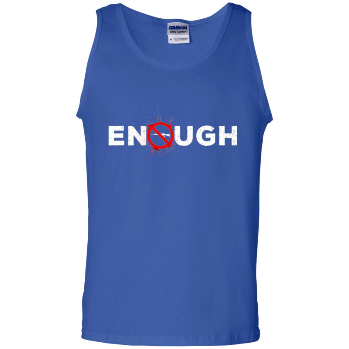 Enough - Gun Control Anti-gun T-shirt Royal