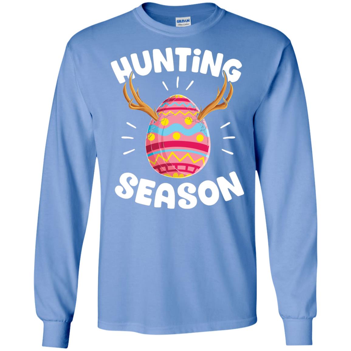 Hunting Season Easter Shirt Carolina Blue