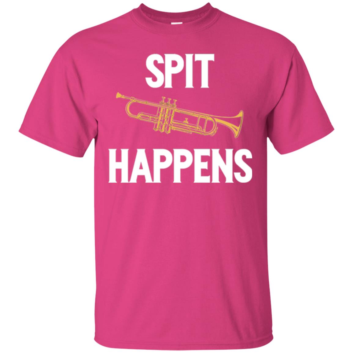 Trumpet Players T-shirt Spit Happens Heliconia