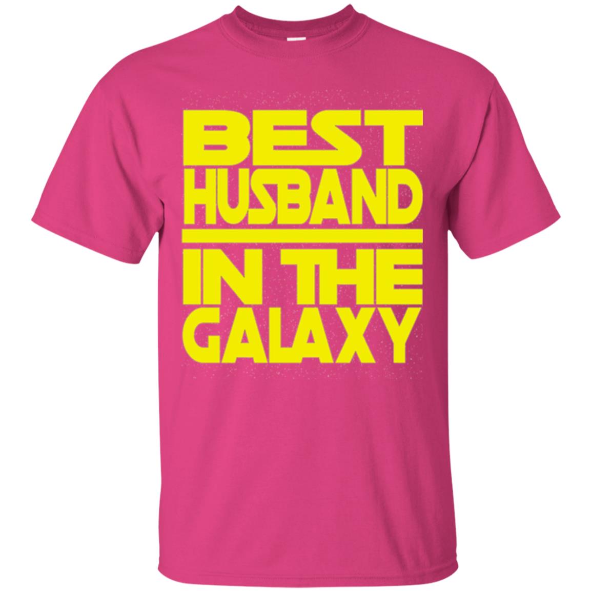 Best Husband In The Galaxy T-shirt Heliconia