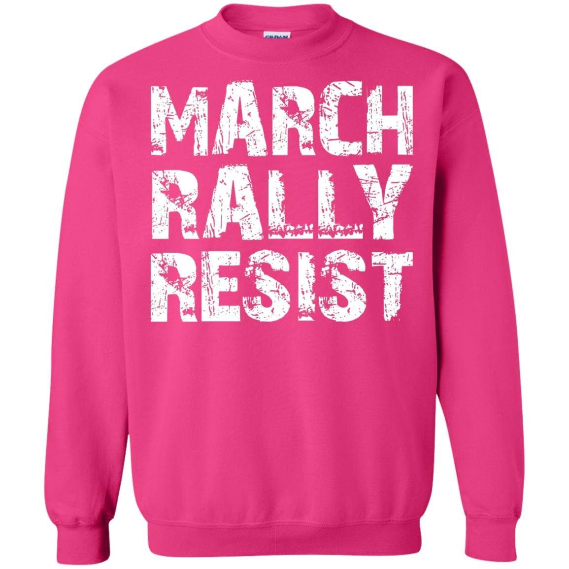 March Rally Resist Politics Government Shirt Heliconia