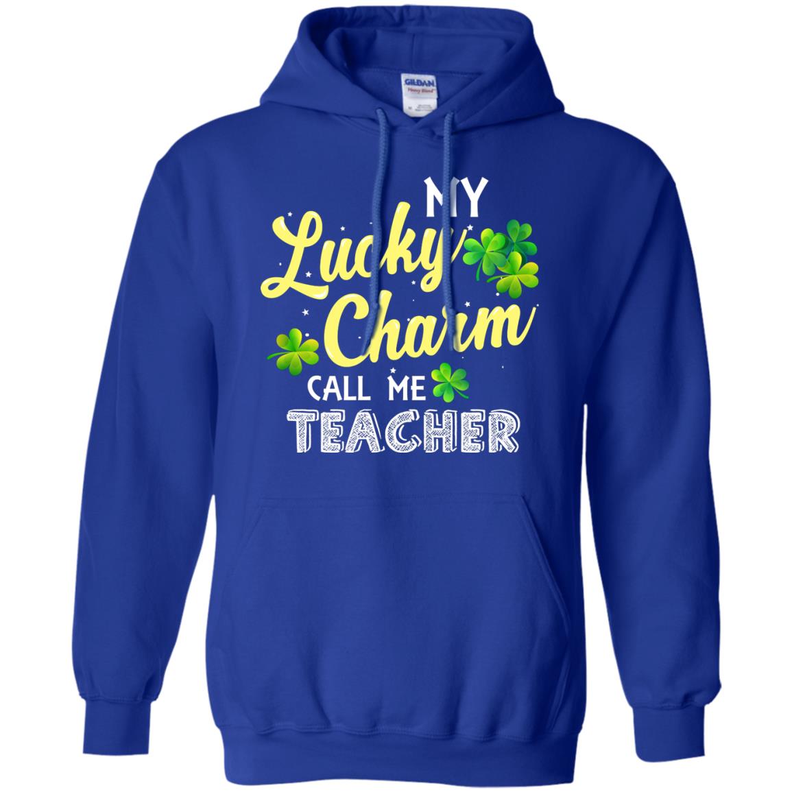 My Lucky Charms Call Me Teacher Saint Patrick_s Day Gift Shirt For Teacher Royal
