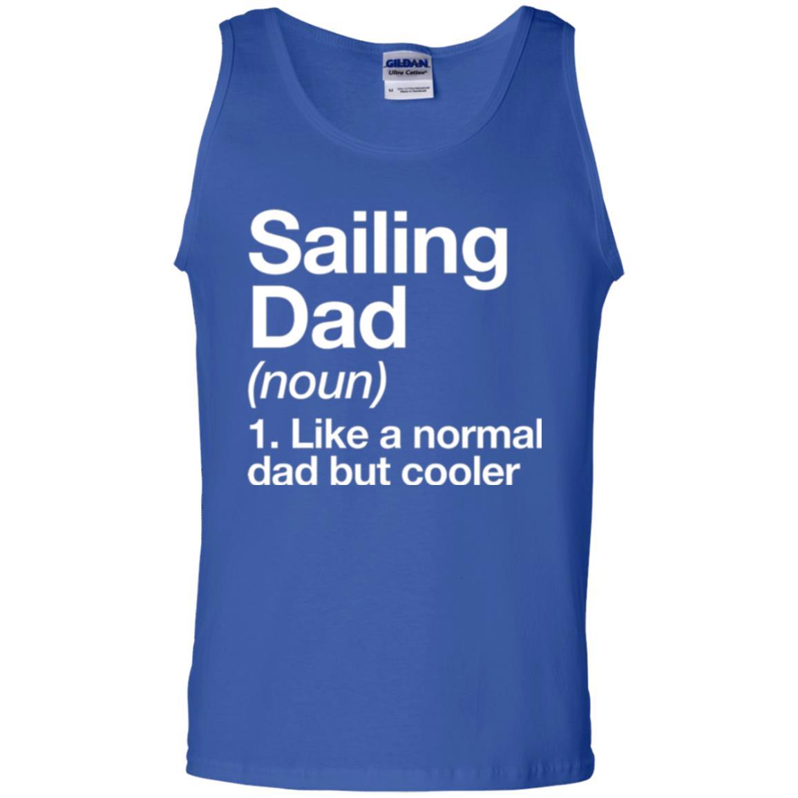 Daddy T-shirt Sailing Dad Definition T-shirt Royal