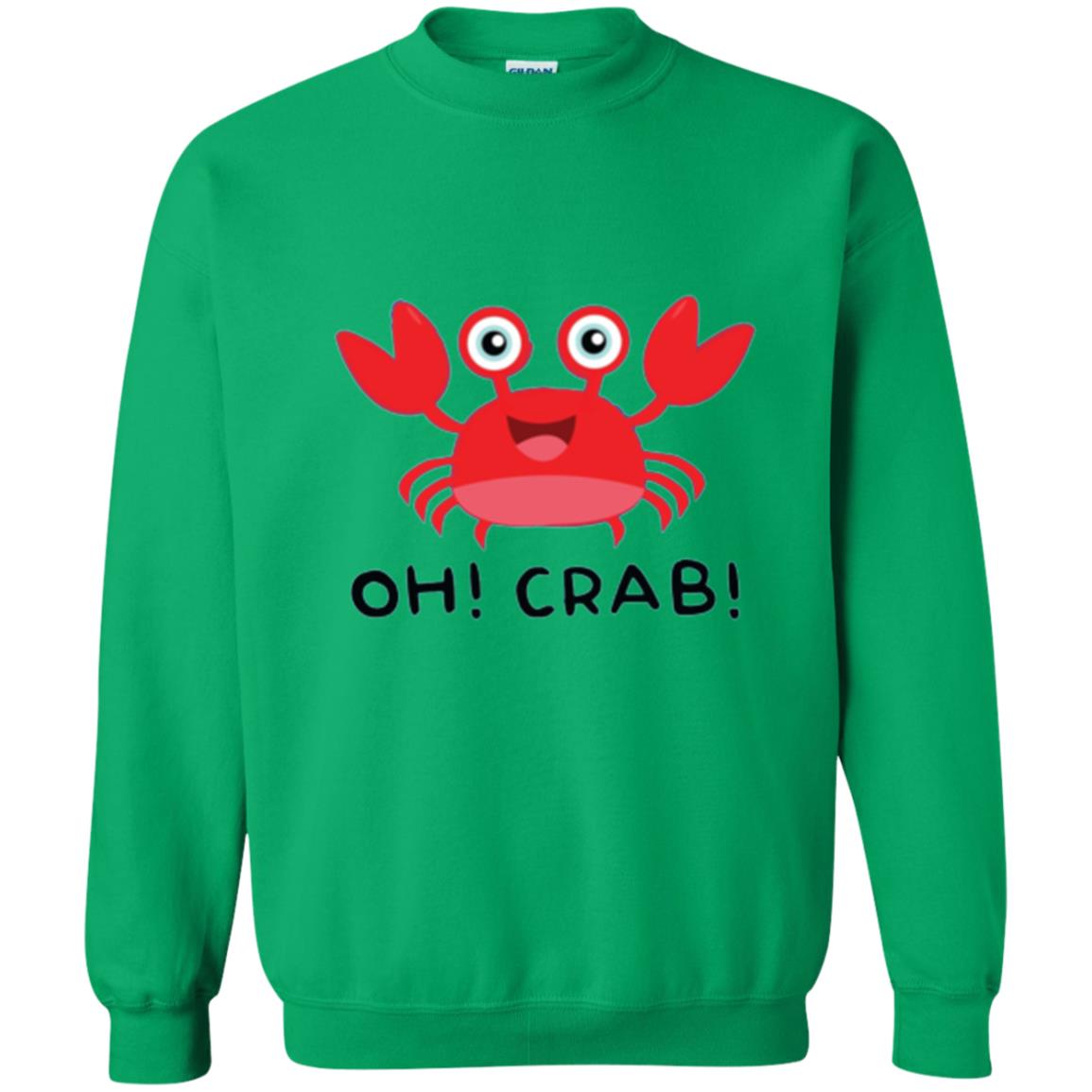Oh Crab Crab Lover T-shirt Irish Green