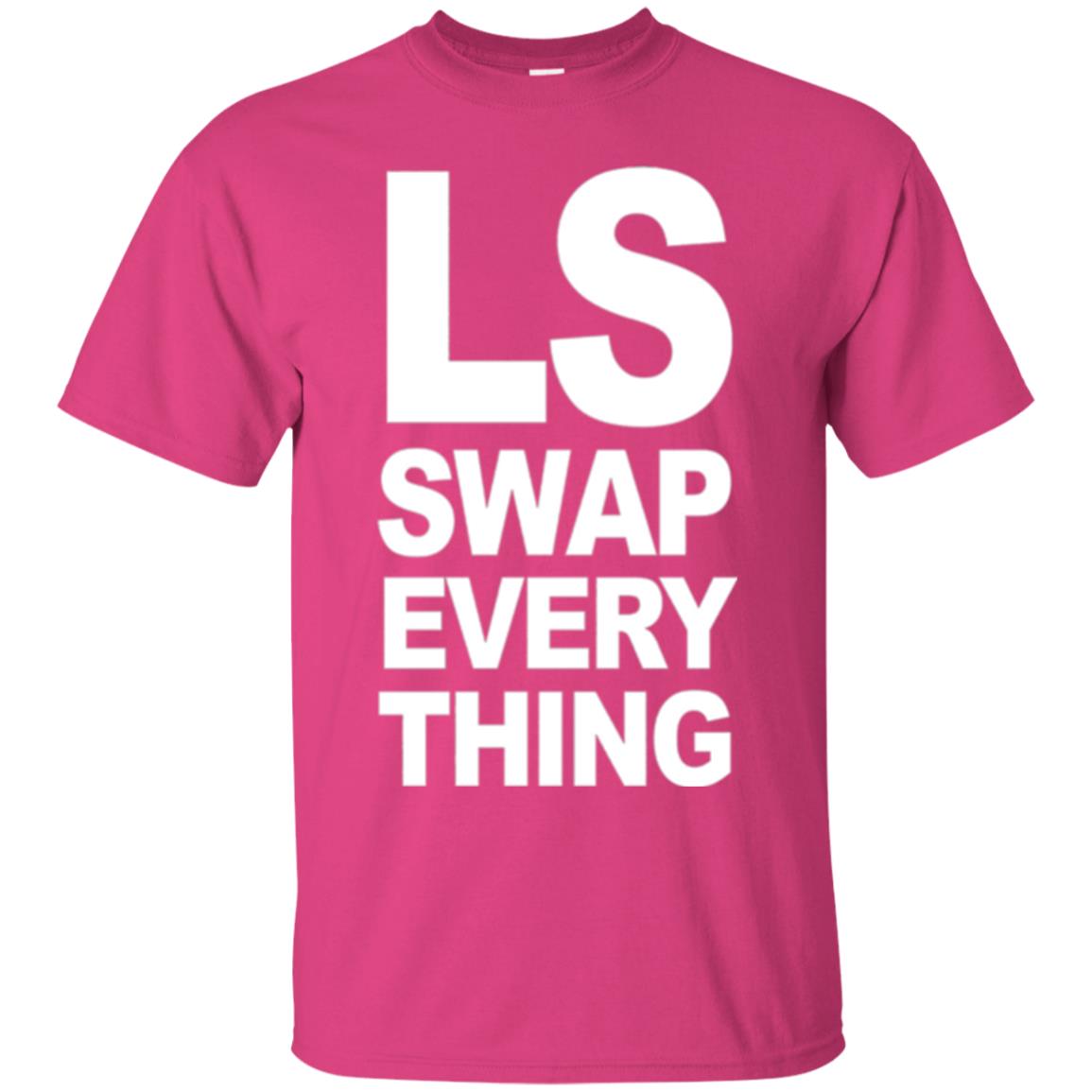 Trucker T-shirt Ls Swap Everything Heliconia