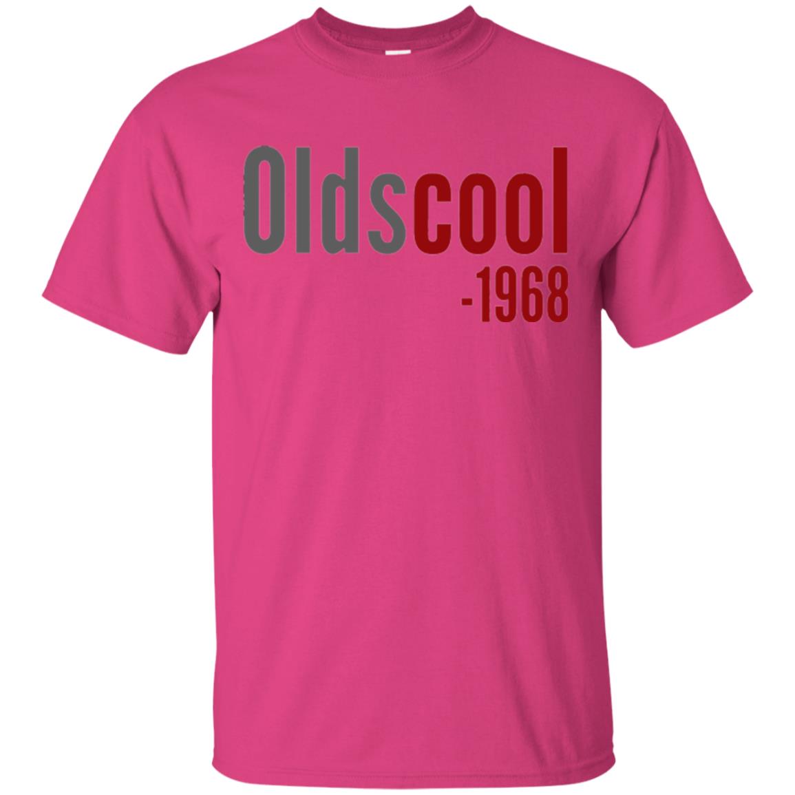 Oldscool 1968 Funny Old School 50th Birthday T-shirt Heliconia