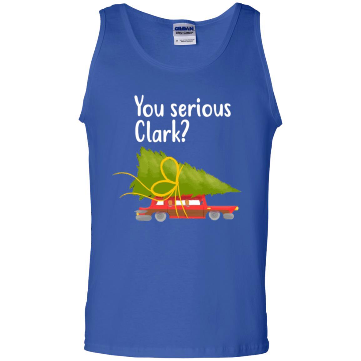 Christmas T-shirt You Serious Clark Griswold Royal