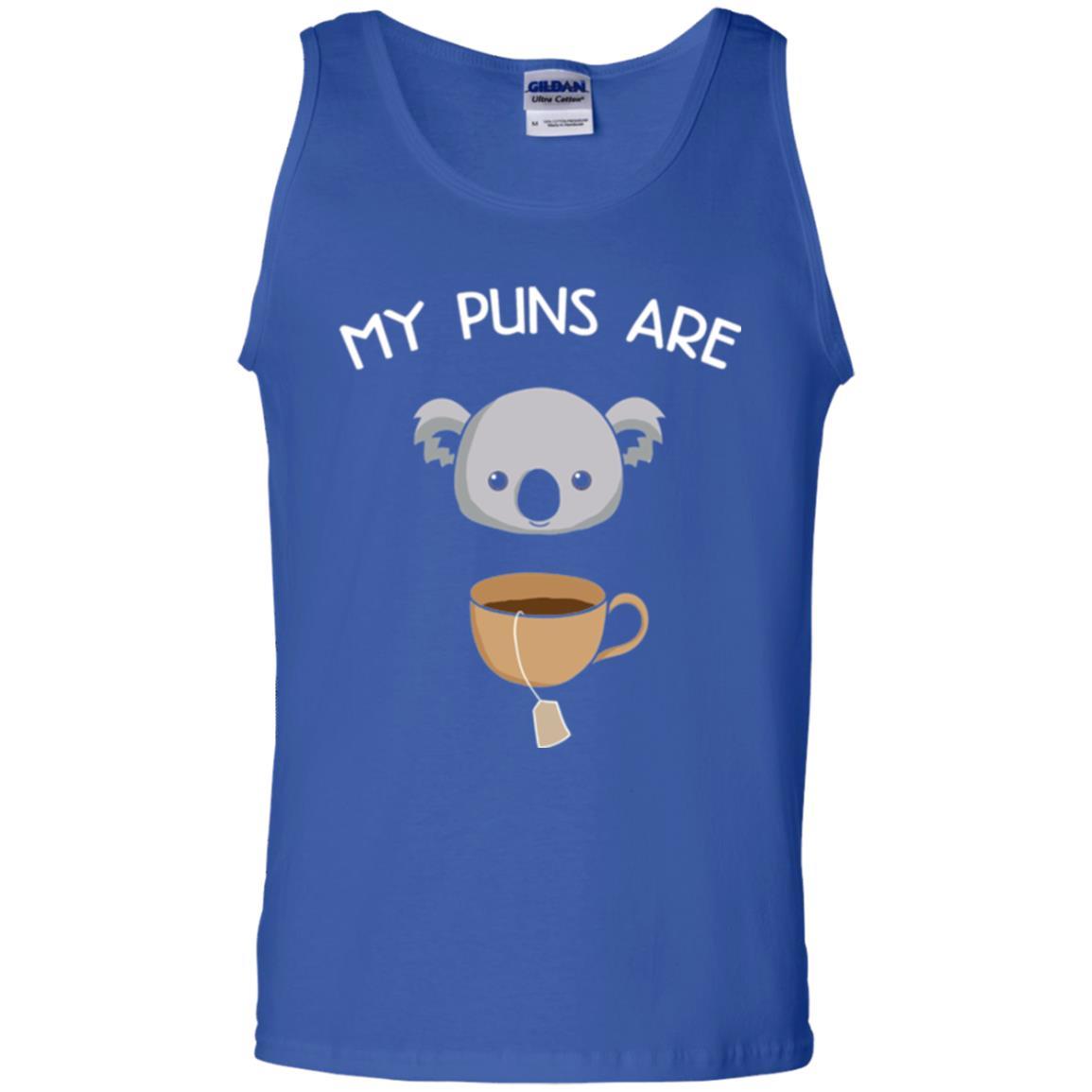 Animal Puns T-shirt My Puns Are Koala Tea Royal