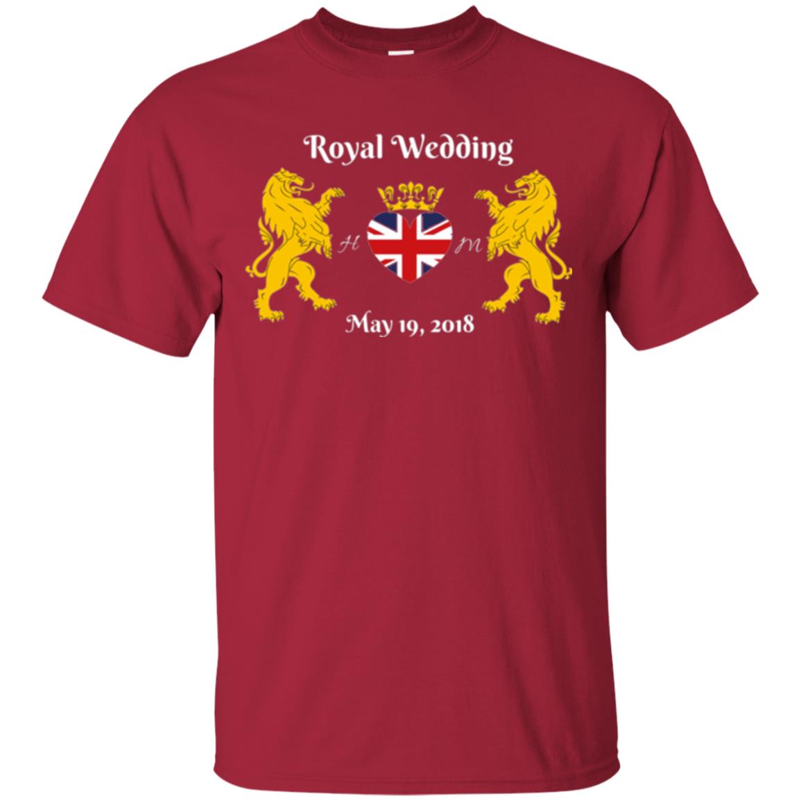 Ornate Royal Wedding May 19 2018 T-shirt Cardinal