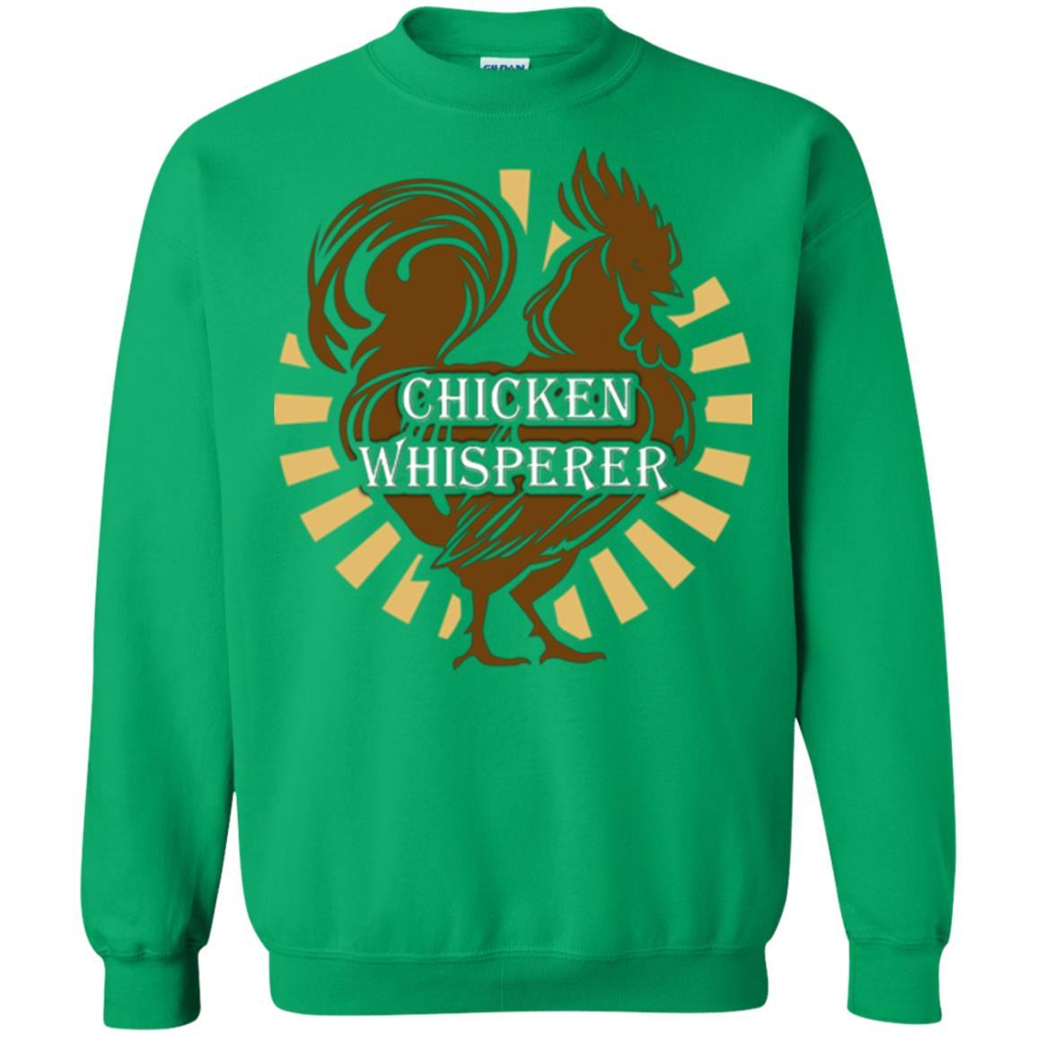 Farmer T-shirt Chicken Whisperer Irish Green