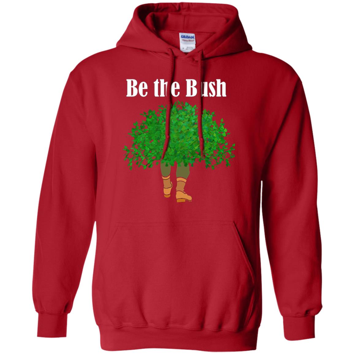 Be The Bush Camper Gamers Player Shirt Red