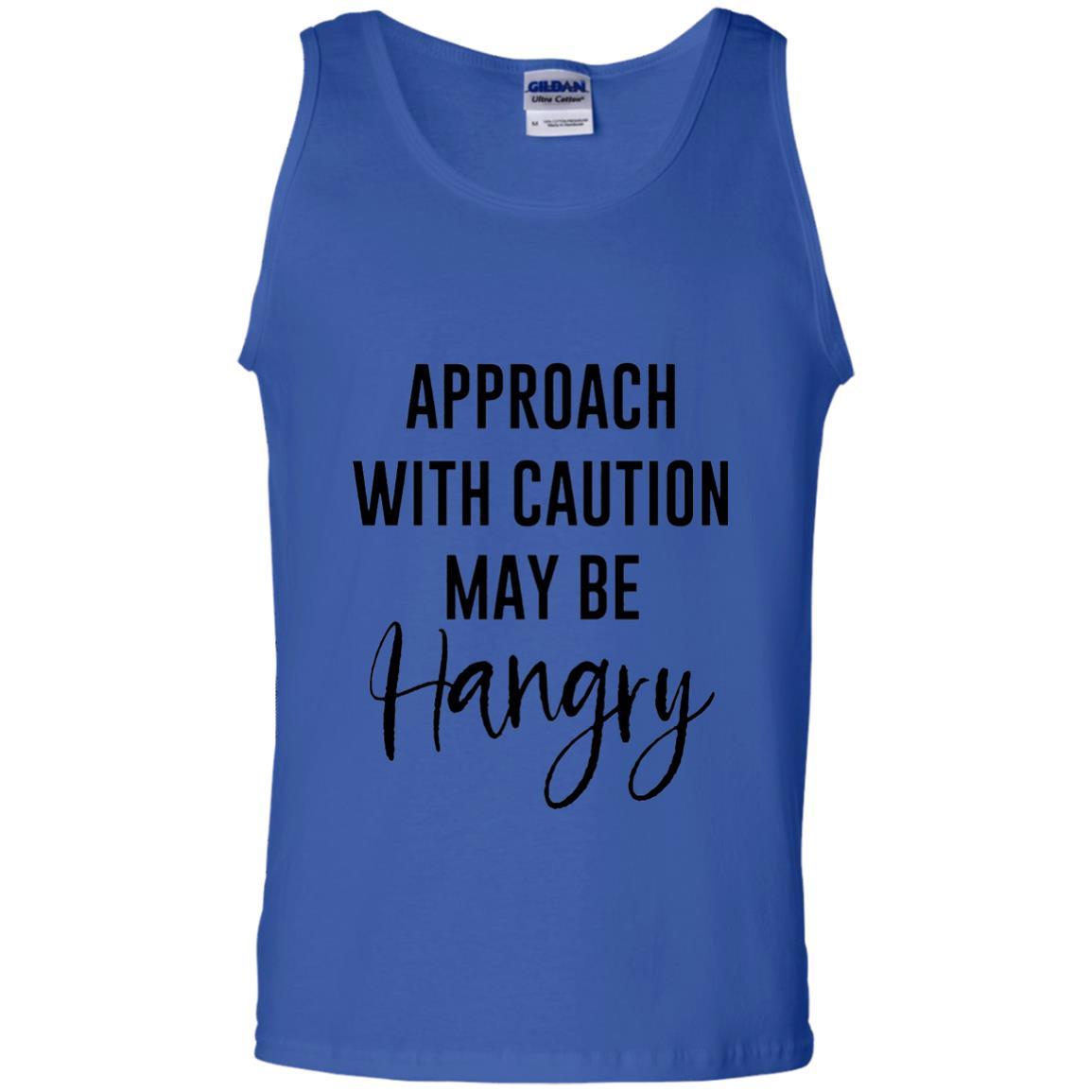 Approach With Caution Maybe Hangry T-shirt Royal