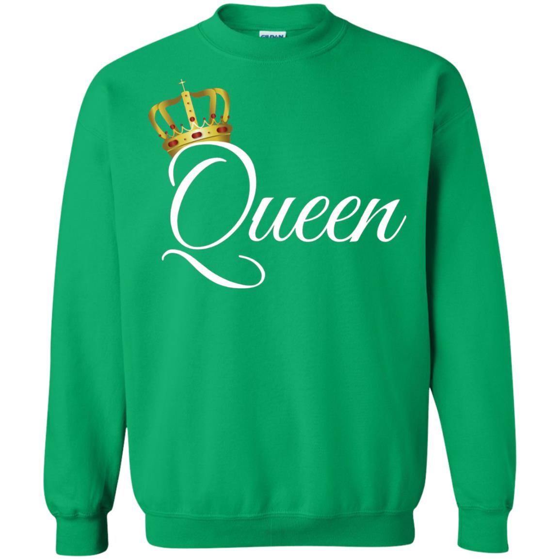 King And Queen T-shirt Matching Couple Outfits Irish Green