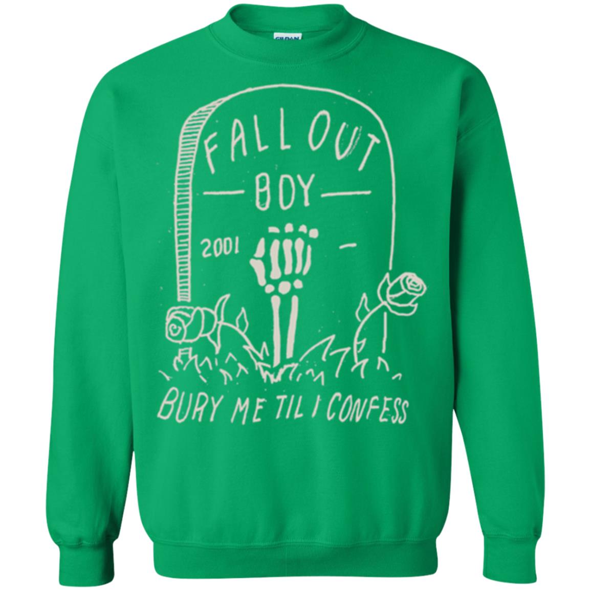 Fall Out Boy Bury Me Till I Confess T-shirt Irish Green