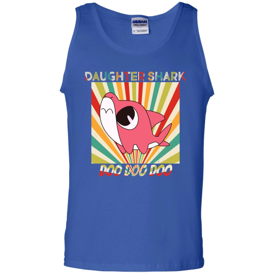 Daughter Shark Doo Doo Doo Family Shark Gift Shirt Royal
