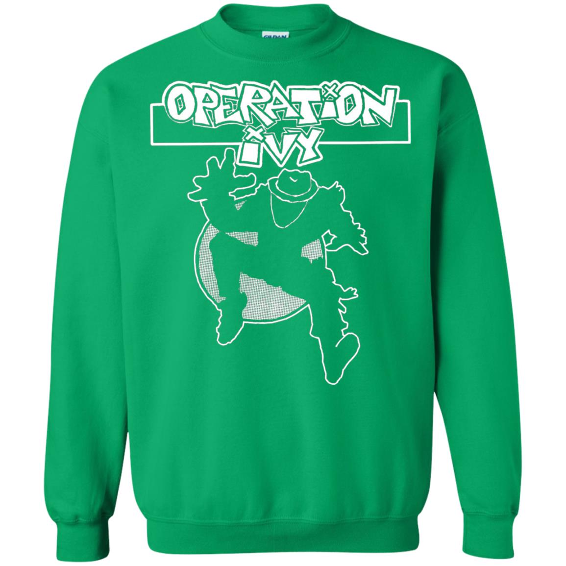 Operation Ivy Logo T-shirt Ska Man Guy Irish Green