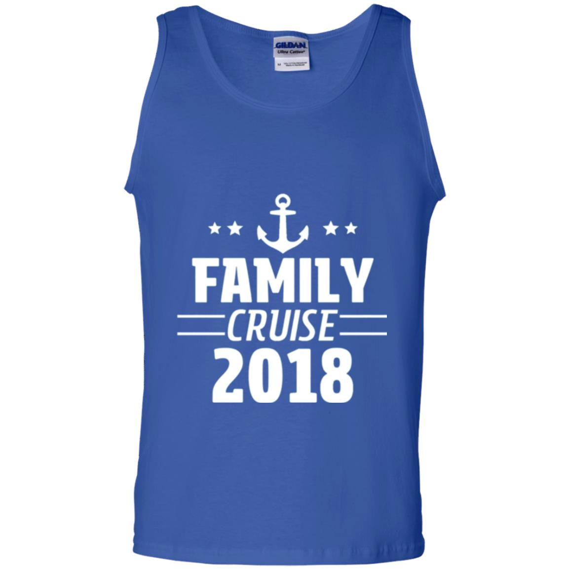 Family Cruise Vacation 2018 T-shirt Royal