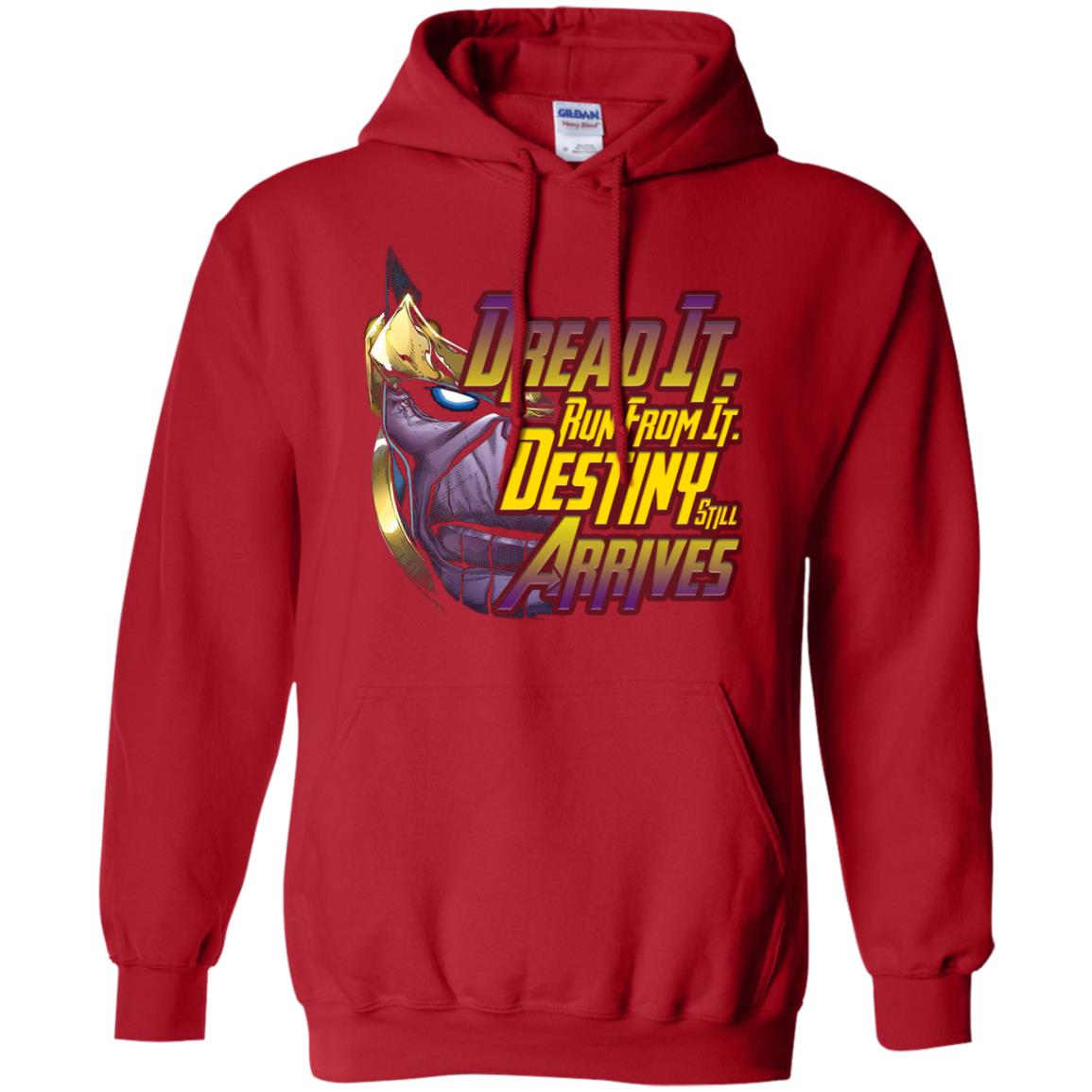 Dread It Run From It Destiny Still Arrives Shirt Red