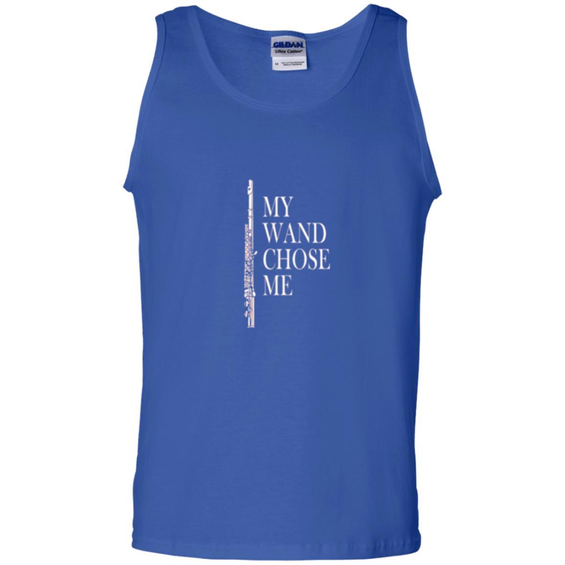Flute Lover T-shirt My Wand Chose Me Royal