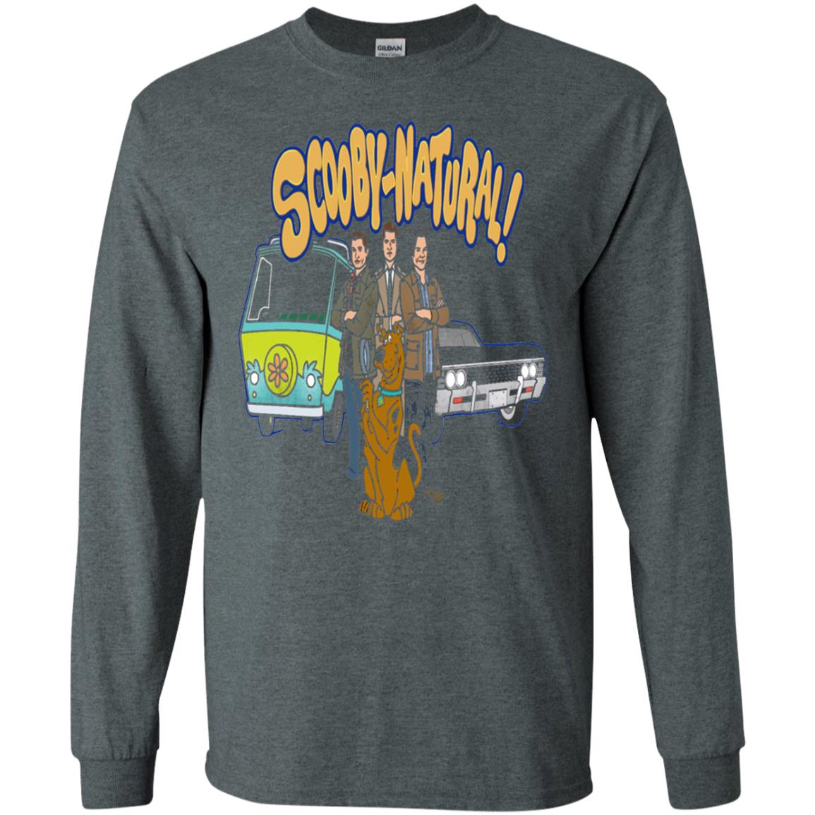 Scooby Natural Movie Lover T-shirt Dark Heather