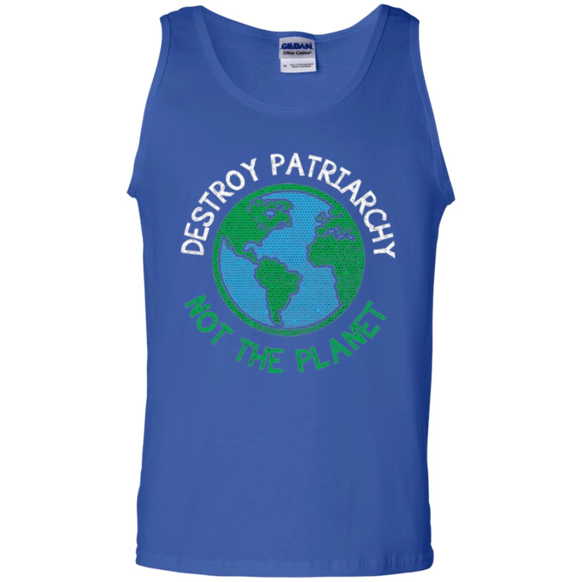 Women_s Right T-shirt Destroy The Patriarchy Not The Planet Royal