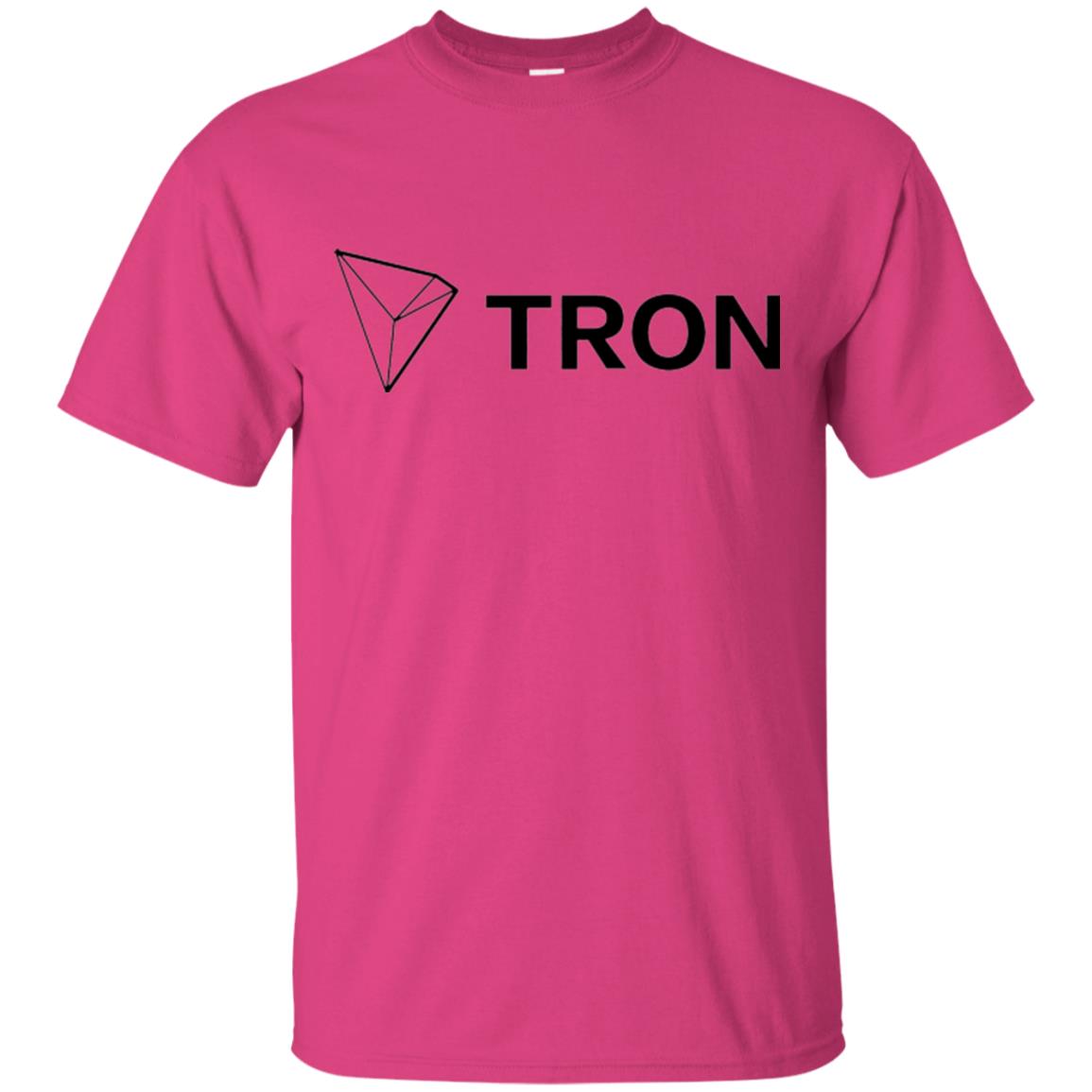 Tron Trx Cryptocurrency T-shirt Heliconia