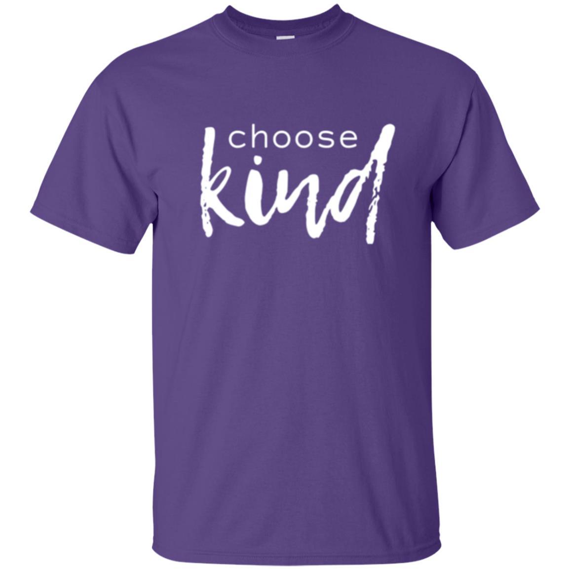 Anti Bullying T-shirt Choose Kind T-shirt Purple
