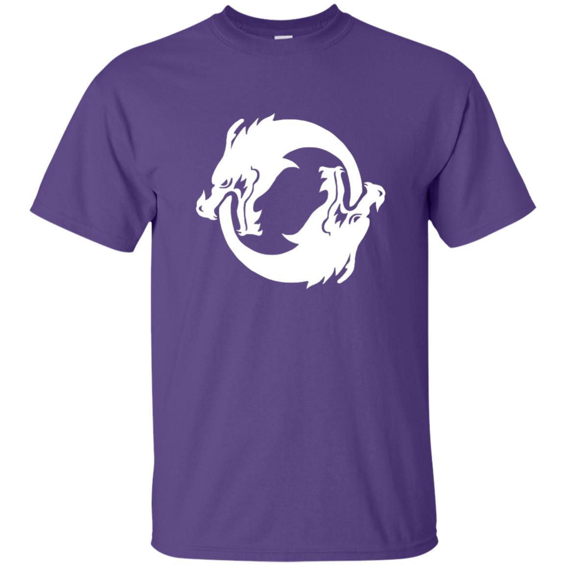 Dargon Lovers T-shirt Overwatch Hanzo Seal Spray Purple